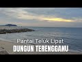 Pantai Teluk Lipat Joging Di Tepi Pantai Dungun Terengganu