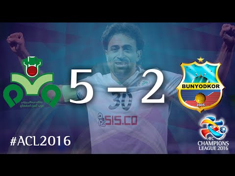 ZOBAHAN vs BUNYODKOR: AFC Champions League 2016 (Group Stage)