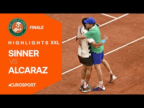 Jannik Sinner - Carlos Alcaraz | Highlights XXL deutsch | Finale | French Open 2025
