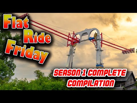 2 Hours of Flat Rides! - Flat Ride Friday Season 1 Complete Compilation