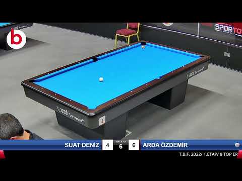 SUAT  DENİZ & ARDA ÖZDEMİR Bilardo Maçı - 