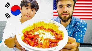 KOREAN VS. AMERICAN - SPICY FOOD CHALLENGE!