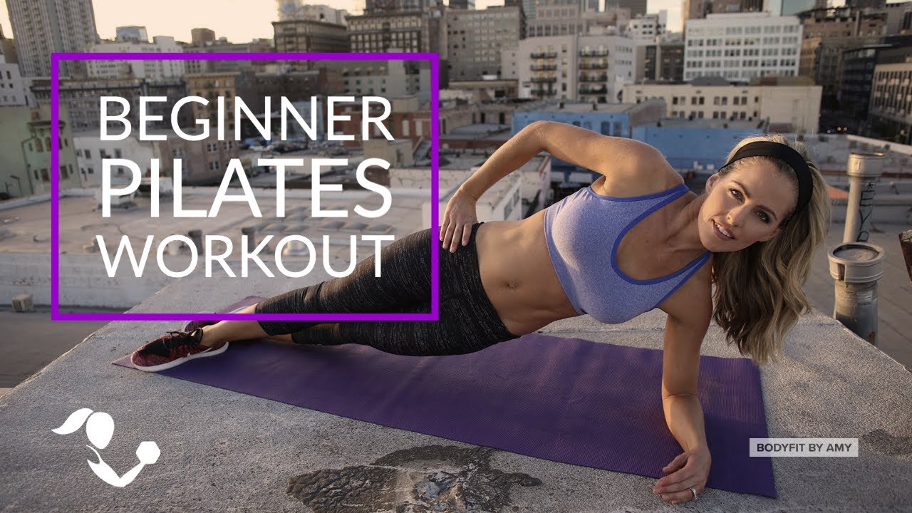 25 Minute Beginner Mat Pilates Workout: Low Impact Instructional Pilates Floor Exercises - YouTube