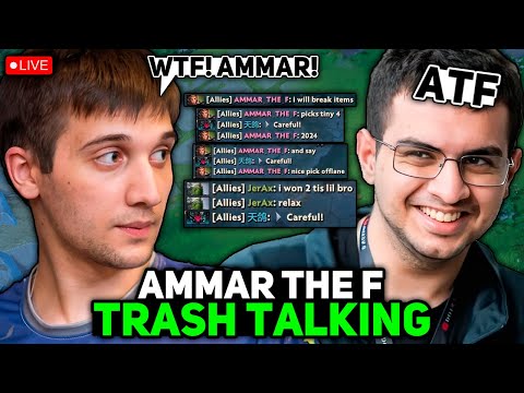 AMMAR THE F TRASH TALKING with ARTEEZY in TEAM! / ARTEEZY on TERRORBLADE