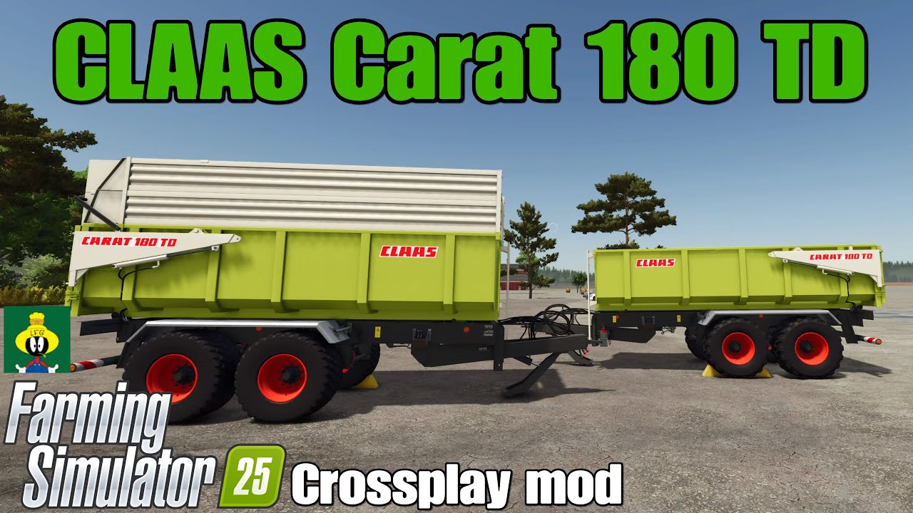 CLAAS Carat 180 TD / FS25 crossplay mod