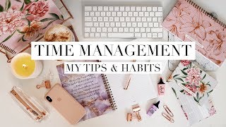 TIME MANAGEMENT TIPS ✨ prioritizing, planning & being efficient | Vlog #4