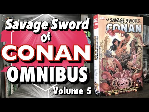 Çizgi Roman | Savage Sword of CONAN | OMNIBUS Vol.5 | Marvel Comics