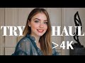 Try On Haul See Everything Transparent Dress Lingerie Bikini Try On Haul With Eden