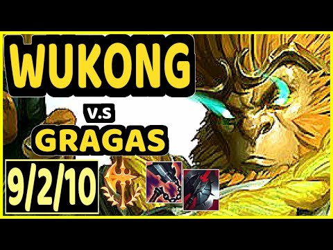 HY0G4 (WUKONG) vs GRAGAS - 9/2/10 KDA JUNGLE CHALLENGER GAMEPLAY - BR