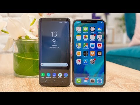 Samsung Galaxy S9 vs Apple iPhone X: first look