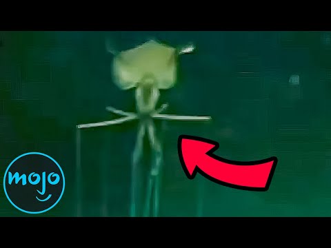 水下攝影機捕獲的十大最恐怖的東西 (Top 10 Creepiest Things Caught on Underwater Cameras)