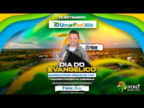70 ANOS DE  EMANCIPAÇÃO POLÍTICA - UMARI - CE - 12-09-2026 - SHOW EVANGÉLICO