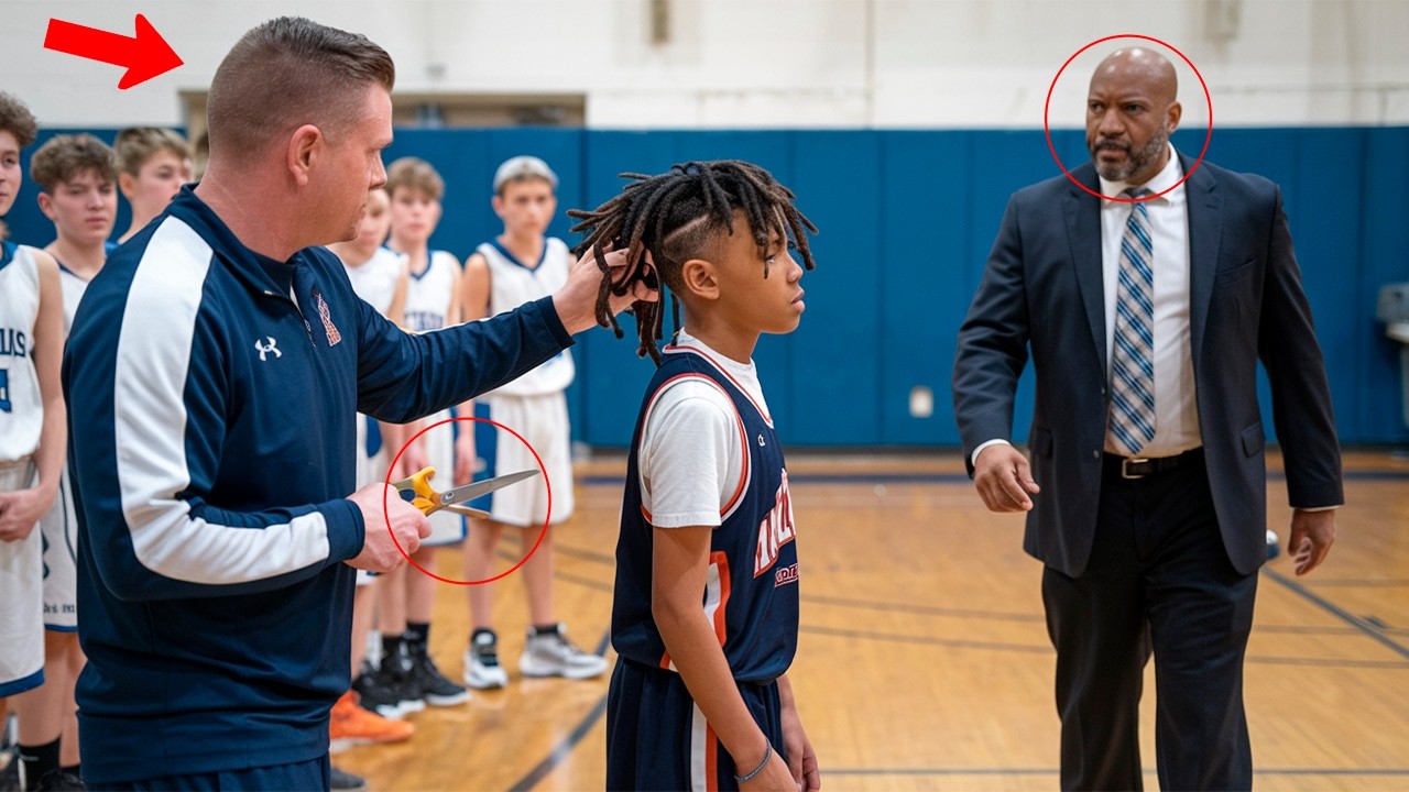 Racist Coach Cut Boy’s Dreadlocks in Front of Team, Shocked to Learn Who His Father Was