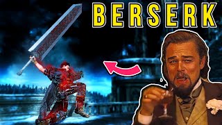 guts GreatSword boss weapon showcase from cinders mod and the moveset add on mod