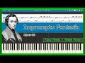 Fantaisie Impromptu 🎼 Opus 66 - Chopin 🎶 [Slow] (PIANO TUTORIAL) 🎹 #26
