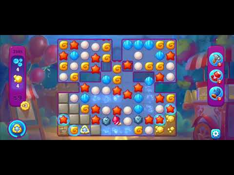 Fishdom gameplay level 2345