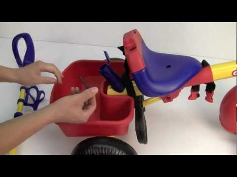 Smart trike Little Tikes Велосипед 3 в 1 Видео инструкция по сборке