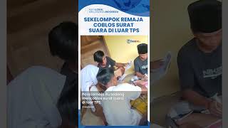 Viral Video Sekelompok Remaja di Sampang Diduga Coblos Surat Suara di Luar TPS, Bawaslu Kecolongan