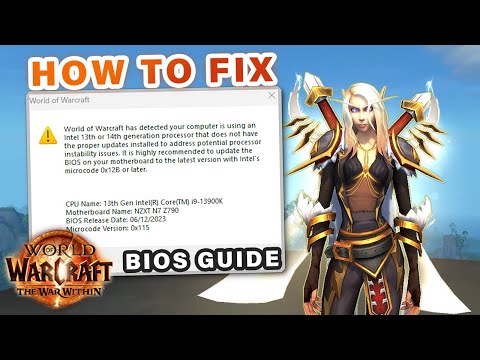 Intel 13th & 14 Generation Processor Updates Needed | How to Update BIOS (MSI) ► WOW: The War Within