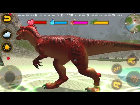 Best Dino Games - Talking Allosaurus Android Gameplay