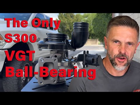 S300 VGT Ball-Bearing Turbo – Direct Bolt-On for 6.7 Cummins (2007.5–2018)