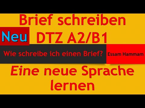 DTZ A2/B1 | Write an email | Learn a new language | Email a language school #dtz #dtzb1