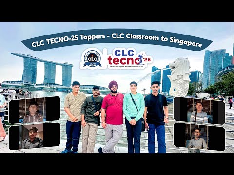 From Classrooms to Singapore — CLC TECNO Toppers Living Their Dreams!