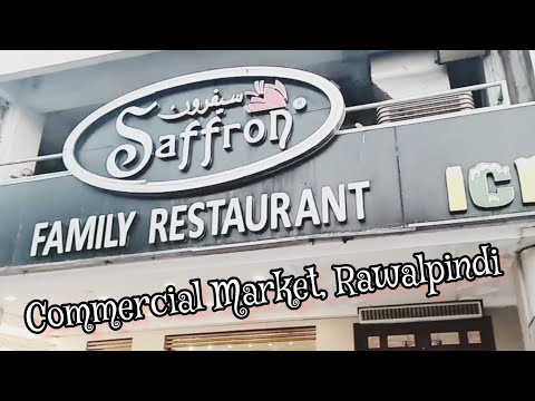 Mercado comercial do restaurante Saffron | Bar para churrasco na cidade | Fast Food