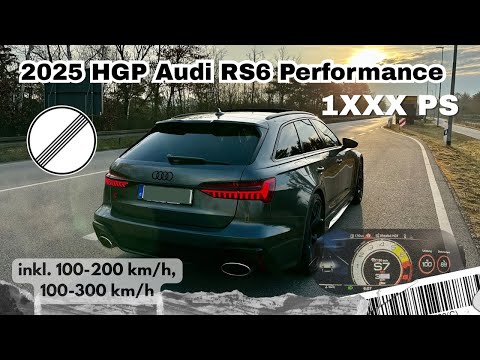2025 HGP Audi RS6 Performance - The ultimate stage? Including timing and technical details! #vlog...