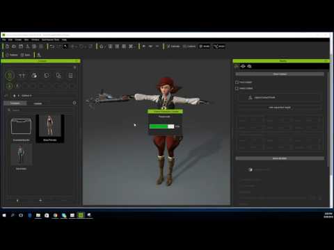 iClone 6.5 Tutorial - Character Creator to Sketchfab