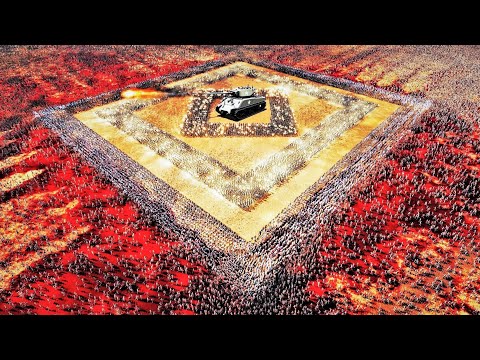 Can Super Tank, Jedi Knights & Special Forces Survive 8 MILLION Zombies! - UEBS 2