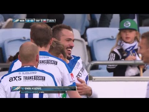 Höjdpunkter: Norrköping körde över HIF - Kujovic med dubbla mål - TV4 Sport