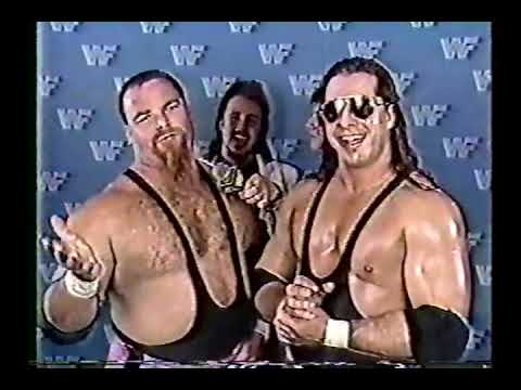 Hart Foundation promo for Meadowlands Royal Rumble - aired 3/12/88