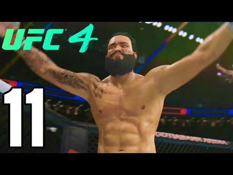 UFC 4 Heavyweight Career Mode Walkthrough Part 11 - REMATCHING THE ELITE!