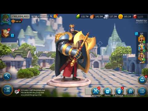 RoK117-VIP14-40M Power-maxed  Richard, Yi Seong Gye, Alex and Aethelflaed  - 273 gold head