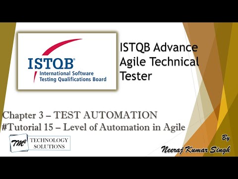 ISTQB Agile Technical Tester Introduction ISTQB Tutorials