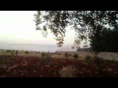 استهداف كتيبة حندارت بواسطة صواريخ محلية الصنع من قبل لواء التوحيد أثناء مجريات معركة فك الأسرى