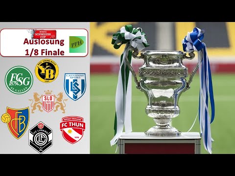 Auslosung zur 1/8 Finale des Schweizer Cups 2021/2022