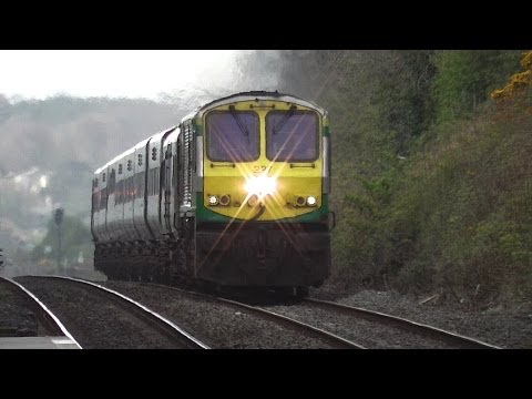 IE 201 Class Locomotive 227 + Enterprise Train 9004 - Donabate Station