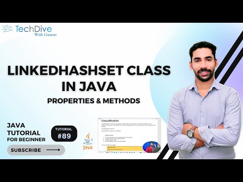 Linkedhashset Class In Java Collections Framework Tutorial 89