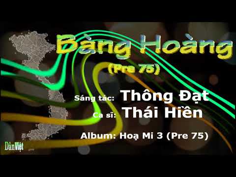 Bàng hoàng - Thái Hiền