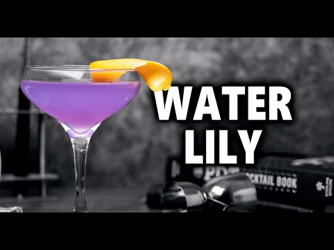 How To Make A Water Lily Cocktail | Booze On The Rocks