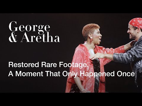George Michael & Aretha Franklin. Restored Rare Footage. A Moment That Only Happened Once,