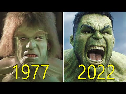 Evolution of Hulk Movies w/ Facts 1977-2022