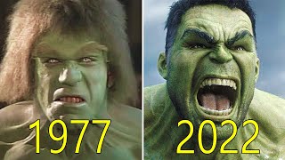 Evolution of Hulk Movies w/ Facts 1977-2022
