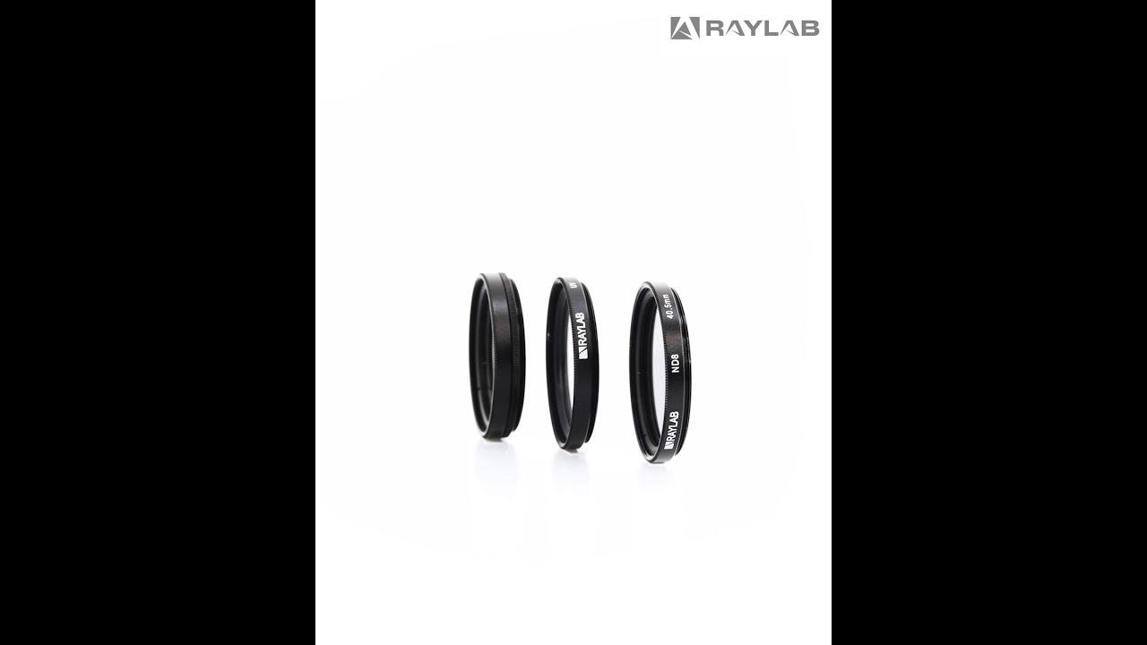 Набор из 3 фильтров RayLab (UV,CPL,ND8) 46mm