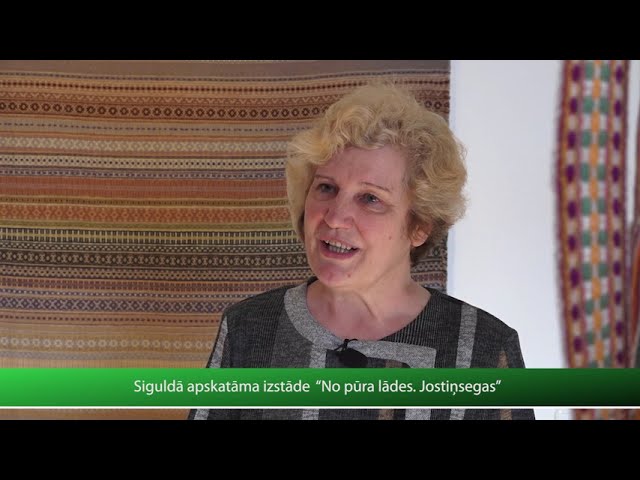 “Satiec savu meistaru” aicina apgūt aušanas prasmes; eksponēta jostiņsegu izstāde