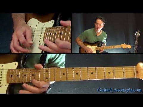 Lenny Guitar Lesson (Part 4) - Stevie Ray Vaughan