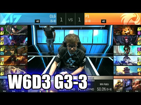 CLG vs Phoenix1 | Game 3 S6 NA LCS Summer 2016 Week 6 Day 3 | CLG vs P1 G3 W6D3 1080p
