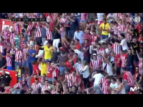 GOL DE Víctor Rodríguez  Sporting 2 Athletic 1 | 21/08/2016